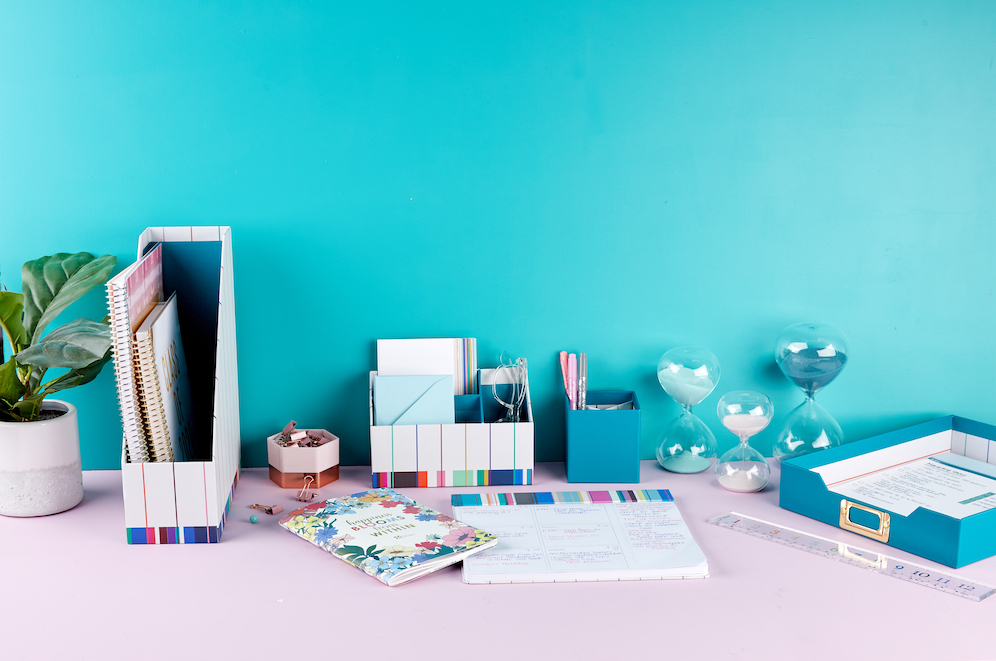 Declutter Your Home Office With Tips from Highly Organized Planners